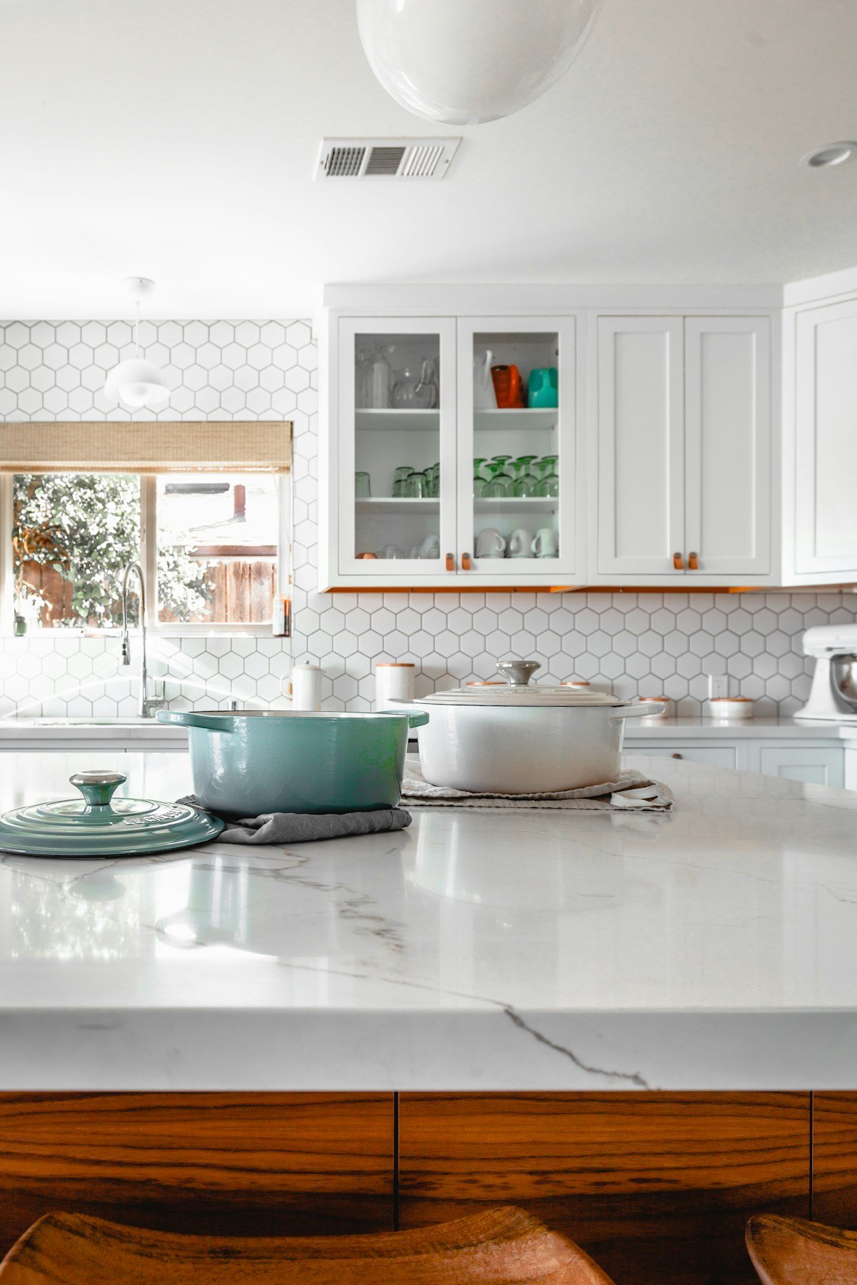 Updated kitchen with clean finishes